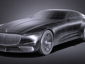 Mercedes-Benz Vision Maybach 6 Concept Modèle 3D