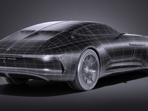 Mercedes-Benz Vision Maybach 6 Concept Modèle 3D