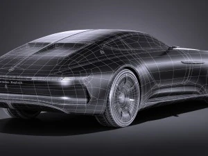 Mercedes-Benz Vision Maybach 6 Concept 3D Model