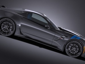 Chevrolet Corvette Grand Sport 2017 Modelo 3D