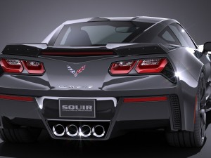 Chevrolet Corvette Grand Sport 2017 Modelo 3D