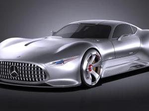 梅赛德斯-奔驰 Vision Gran Turismo 概念车 3D 模型