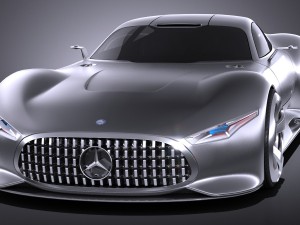 Mercedes-Benz Vision Gran Turismo Concept 3D 모델