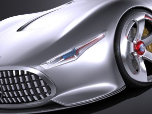 Mercedes-Benz Vision Gran Turismo Concept 3D 모델