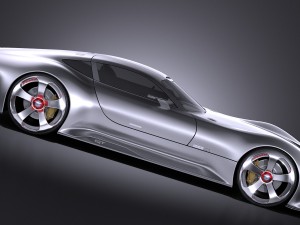 Mercedes-Benz Vision Gran Turismo Concept 3D 모델