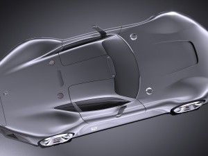 Mercedes-Benz Vision Gran Turismo Concept 3D 모델
