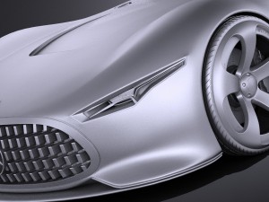 Mercedes-Benz Vision Gran Turismo Concept 3D 모델