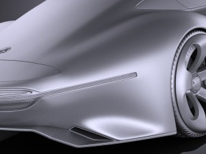 Mercedes-Benz Vision Gran Turismo Concept 3D 모델