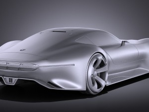 Mercedes-Benz Vision Gran Turismo Concept 3D 모델