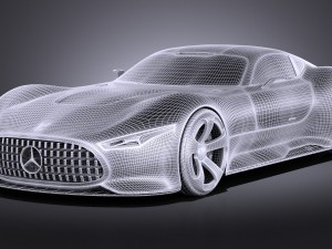 Mercedes-Benz Vision Gran Turismo Concept 3D 모델