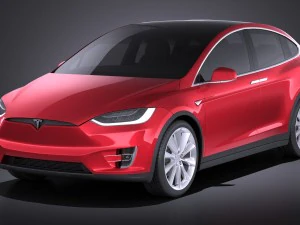 Tesla Modello X2017 Modello 3D