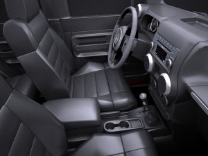 Jeep Wrangler Rubicon 2017 3D Model