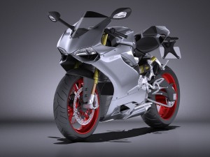 Ducati 899 Panigale 2015 vray 3Dモデル