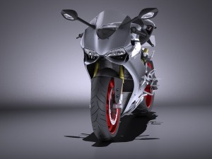 Ducati 899 Panigale 2015 vray Model 3D