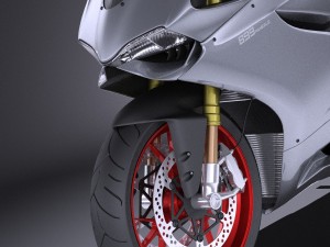Ducati 899 Panigale 2015 vray Model 3D