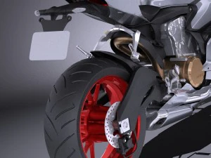 Ducati 899 Panigale 2015 vray 3D Model