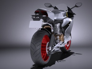 Ducati 899 Panigale 2015 vray Model 3D