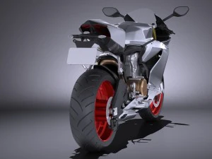 Ducati 899 Panigale 2015 vray 3D Model