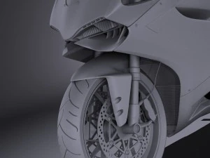 Ducati 899 Panigale 2015 vray 3D Model