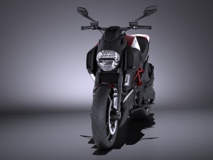 Ducati Diavel Carbon 2015 vray 3D मॉडल