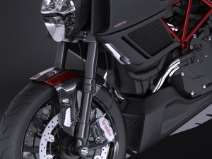 Ducati Diavel Carbon 2015 vray 3D मॉडल