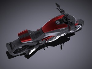 Ducati Diavel Carbon 2015 vray 3D मॉडल