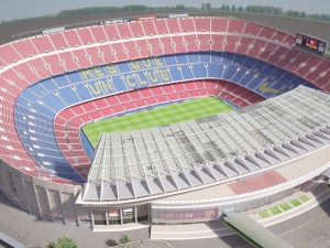 camp nou barcelona stadium 3D Model