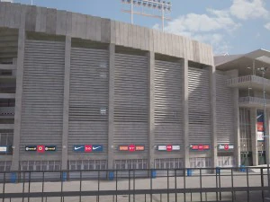 Camp Nou Barcelona Stadium 3D Model