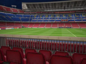 Camp Nou Barcelona Stadium 3D Model