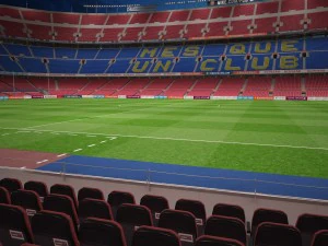 Camp Nou Barcelona Stadium 3D Model