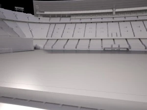 Camp Nou Barcelona Stadium 3D Model