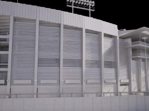 Camp Nou Barcelona Stadium Modelo 3D