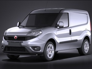 Fiat Doblo Cargo 2015 vray 3D Model