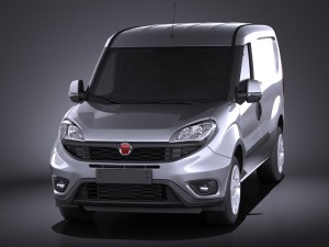 Fiat Doblo Cargo 2015 vray 3D Model