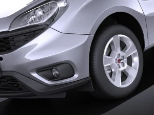 Fiat Doblo Cargo 2015 vray 3D Model