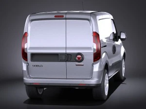 Fiat Doblo Cargo 2015 vray 3D Model