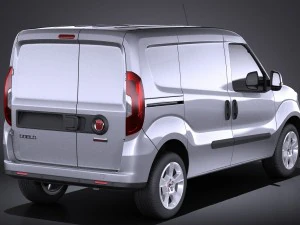 Fiat Doblo Cargo 2015 vray 3D Model