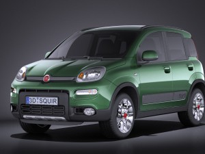 Fiat Panda 4x4 2013 vray 3Dモデル