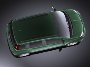 Fiat Panda 4x4 2013 vray 3D-Modell