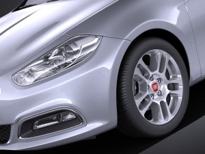 Fiat Viaggio 2013 vray 3D 模型