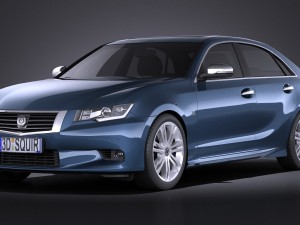 Generic Average Luxury Sedan 2015 vray 3D Модель