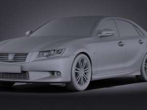 Generic Average Luxury Sedan 2015 vray 3D मॉडल