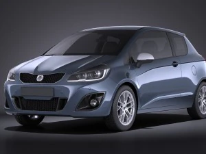 Generic Hatchback 2016 vray 3D Model