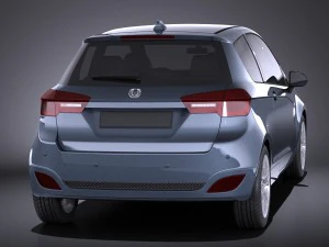 Generic Hatchback 2016 vray 3D Model