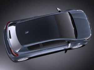 Generic Hatchback 2016 vray 3D Model