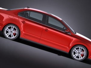 Volkswagen Jetta GLI 2017 3D Model