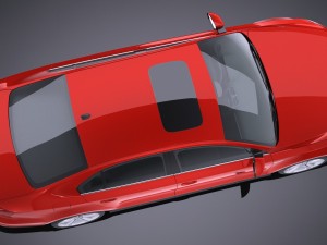 Volkswagen Jetta GLI 2017 3D Model