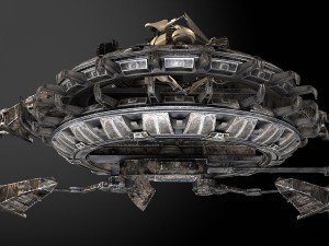 Star Wars Genreal Grievous Wheel Bike Modèle 3D