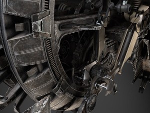 Star Wars Genreal Grievous Wheel Bike Modèle 3D