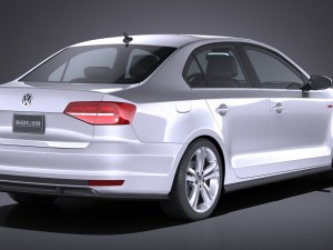 Volkswagen Jetta GLI 2017 USA 3D Модель